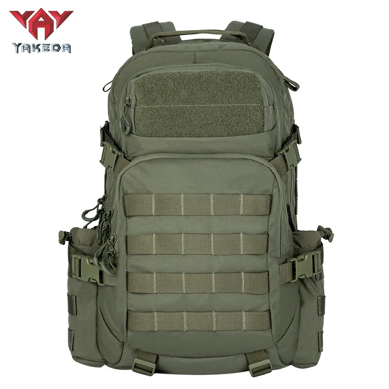 Yakeda Mochila Táctica de Nailon con Camuflaje para Senderismo - imagen 2