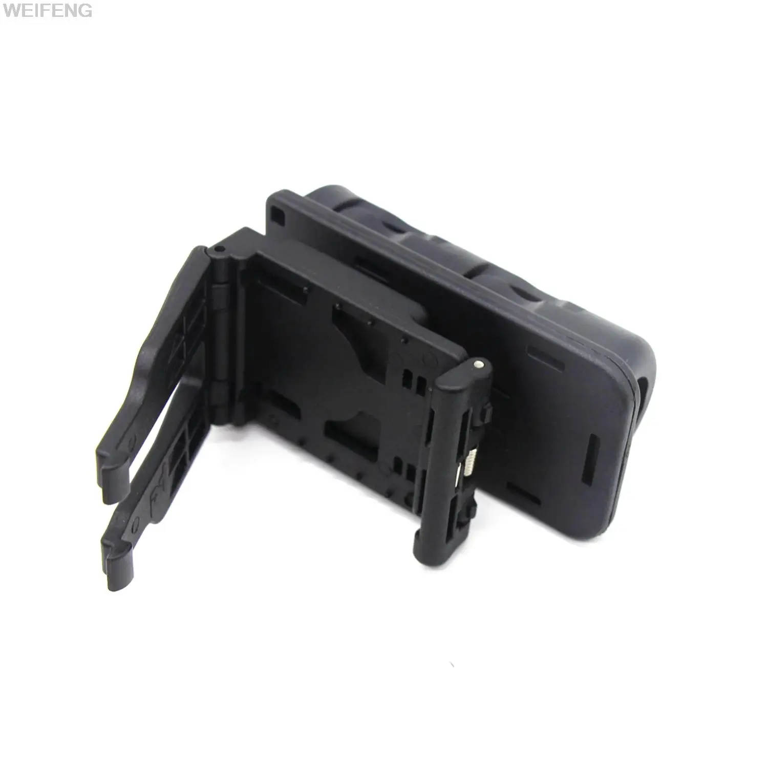 Funda táctica para linterna LED con clip Molle giratorio completo - imagen 3