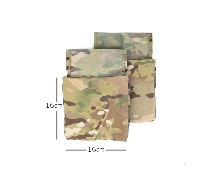 Bolsa lateral Molle 6x6 para chaleco táctico