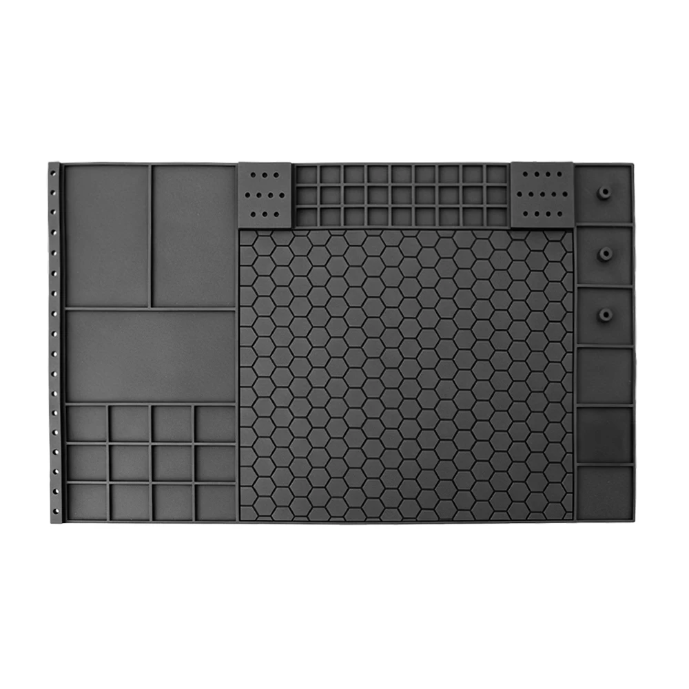 Tapete limpieza armas antideslizante 40x30 cm resistente aceite calor