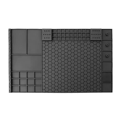 Tapete limpieza armas antideslizante 40x30 cm resistente aceite calor