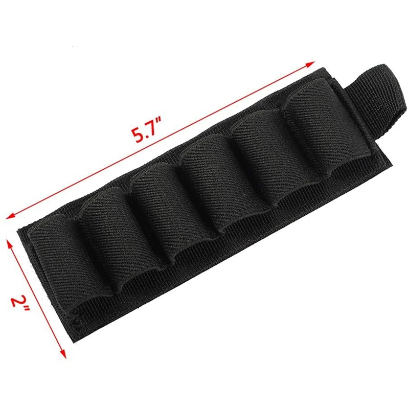 Porta Cartuchos Táctico para Escopeta de Exterior con Adhesivo - imagen 2
