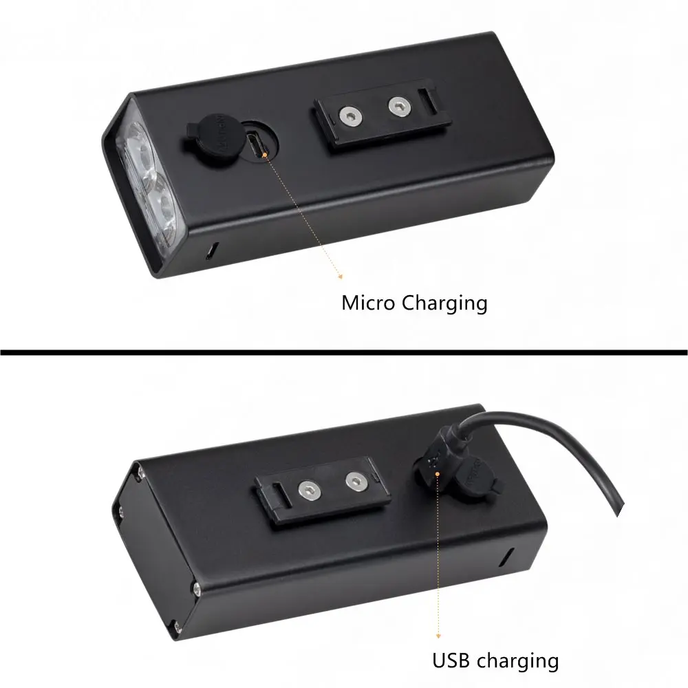 Alonefire linterna táctica recargable para bicicleta y exterior - imagen 2