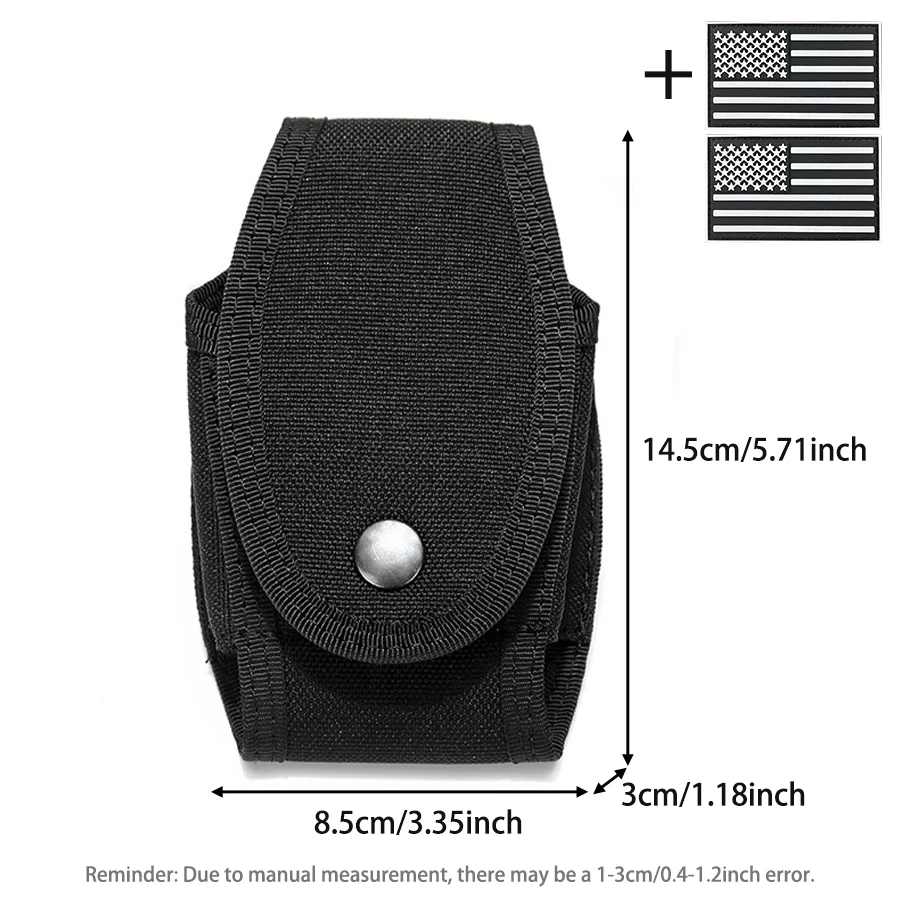 Bolsa táctica porta herramientas colgante de nylon para cinturón - imagen 3