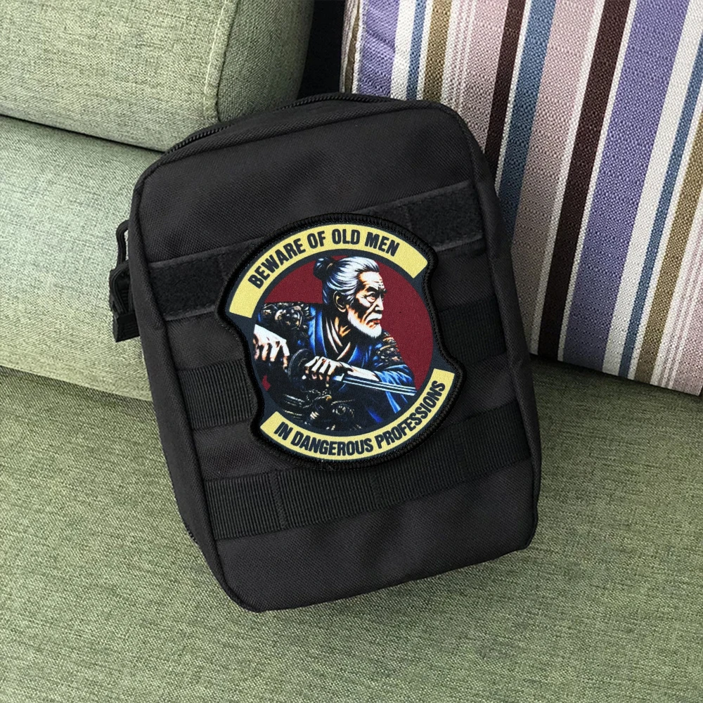 Parche en mochila de campaña