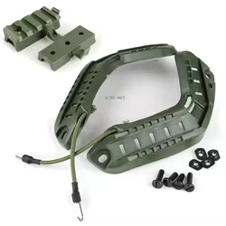 Kit rieles tácticos laterales compatibles casco MICH Fast