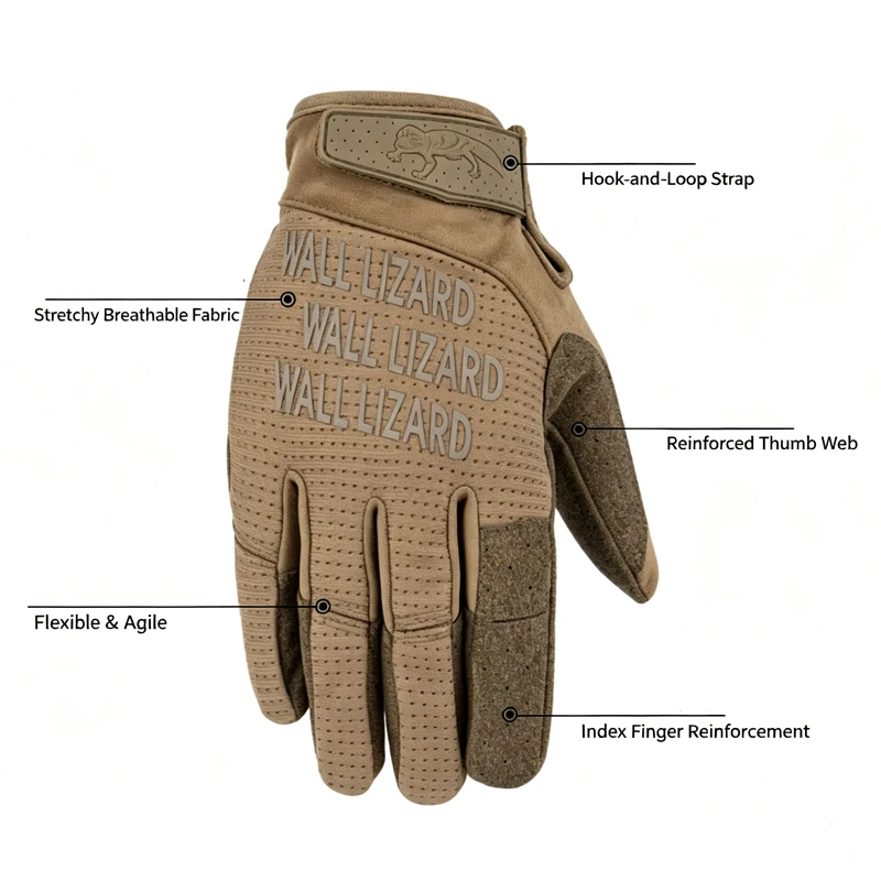 Guantes tácticos con pantalla táctil y protección integral - imagen 3