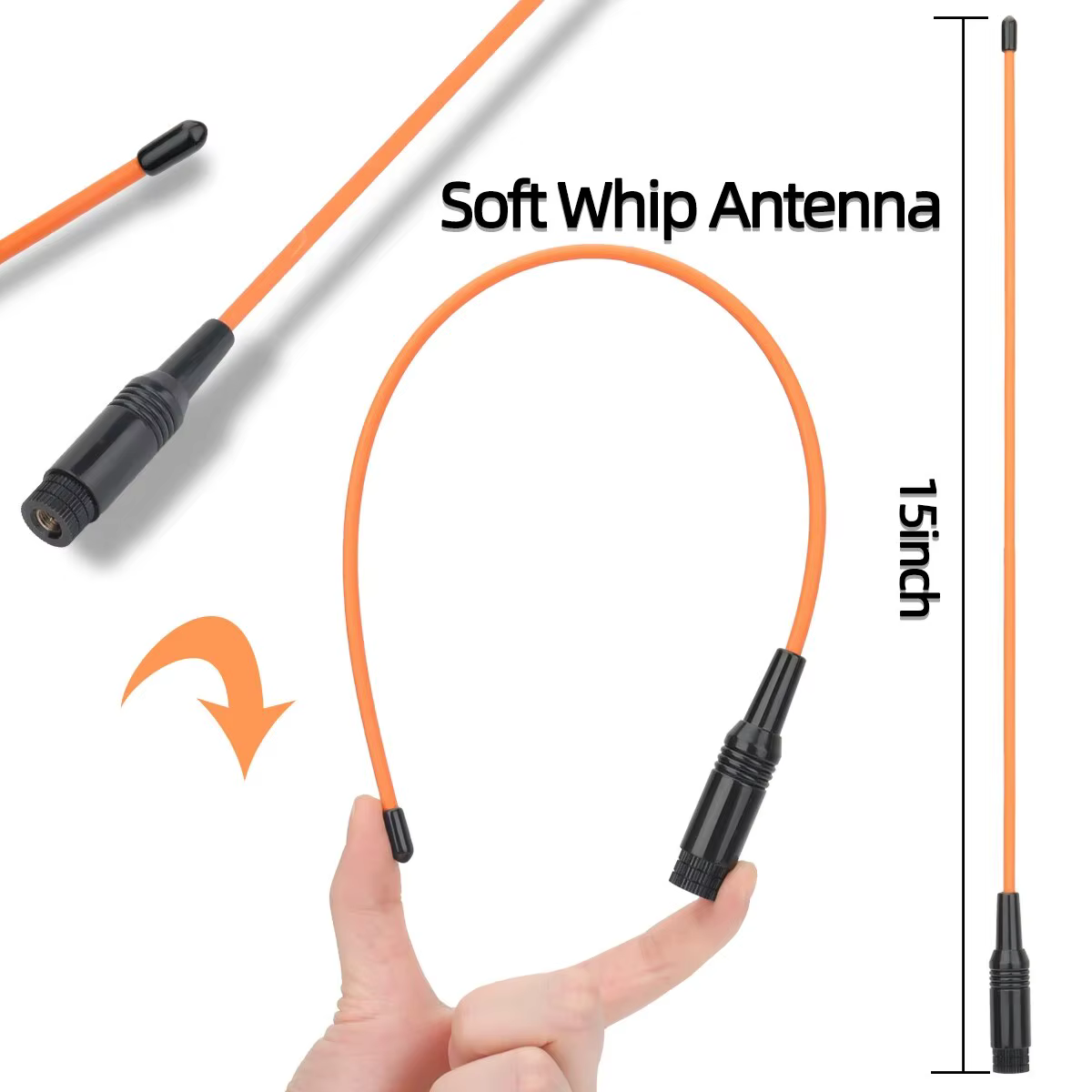 Garmin 771 Antena GPS SMA-macho látigo extendida 38cm Alpha 100 200 Astro - imagen 5