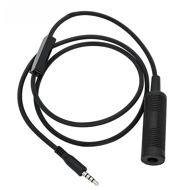 Adaptador PTT táctico para auriculares y teléfono con jack