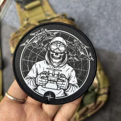 Parche táctico militar de insignia moral con velcro gancho/bucle