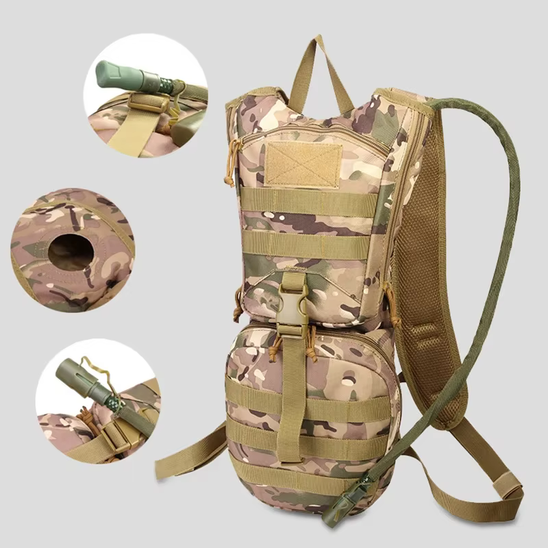 Bolsa de agua táctica 3L MOLLE para hidratación ciclismo exterior - imagen 2