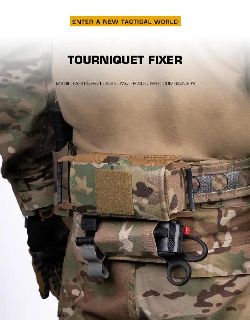 Dispositivo de sujeción POSEIDON DEFENSE WRC Cat Sof IFAK
