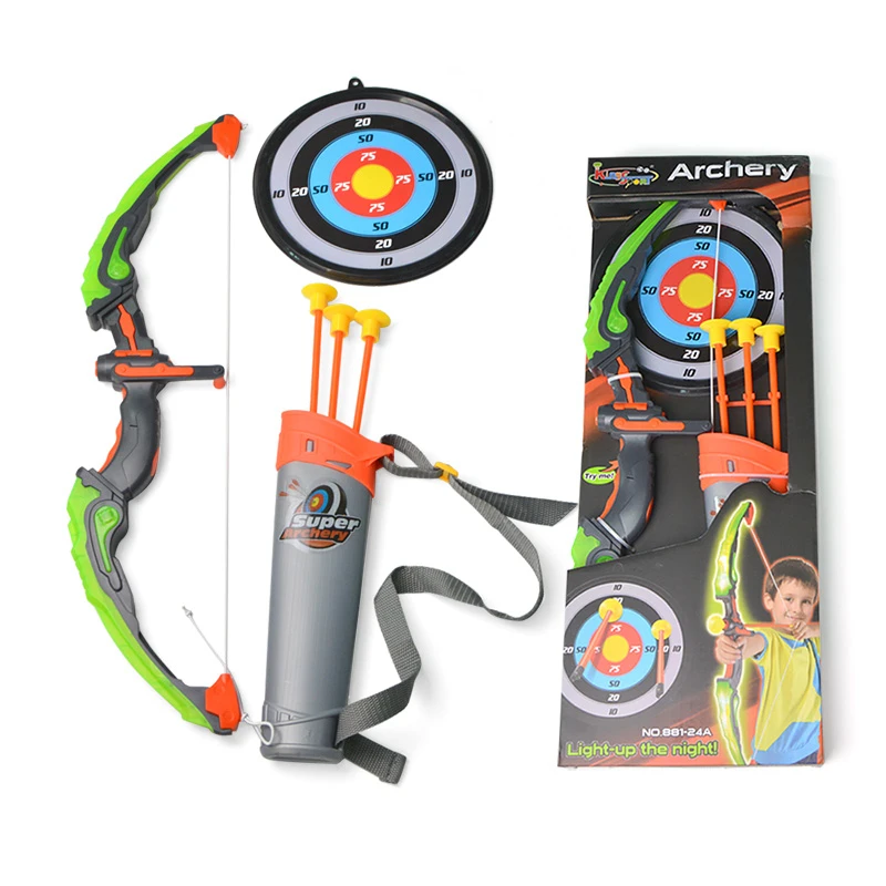 Set arco y flechas infantil de succión seguro para exterior - imagen 5