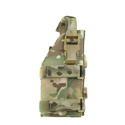 Funda táctica para pistola MOLLE universal con panel ajustable