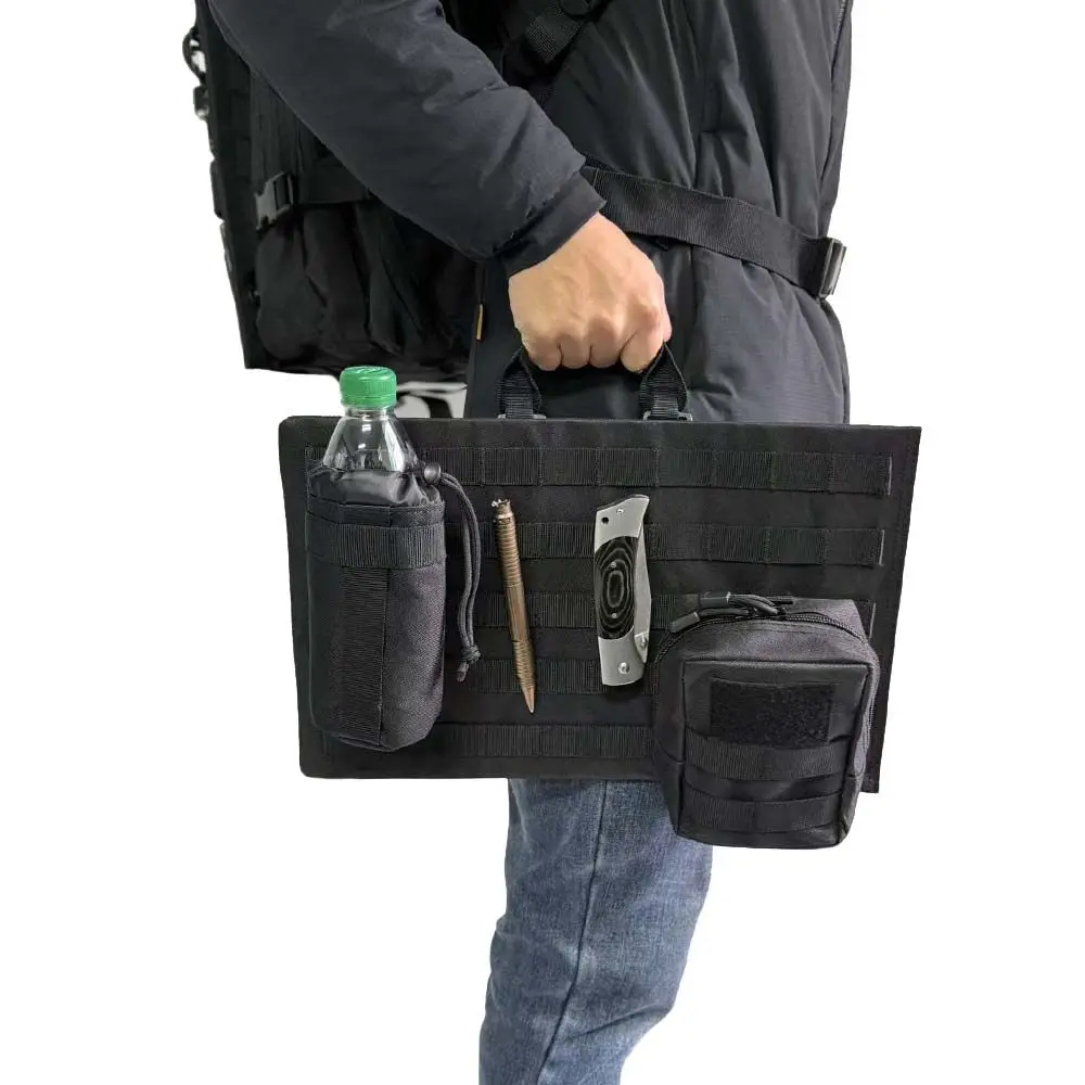 Organizador MOLLE táctico modular externo para chaleco y mochila