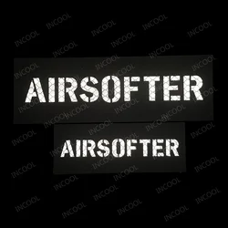 Parche reflectante IR bordado para equipamiento airsoft