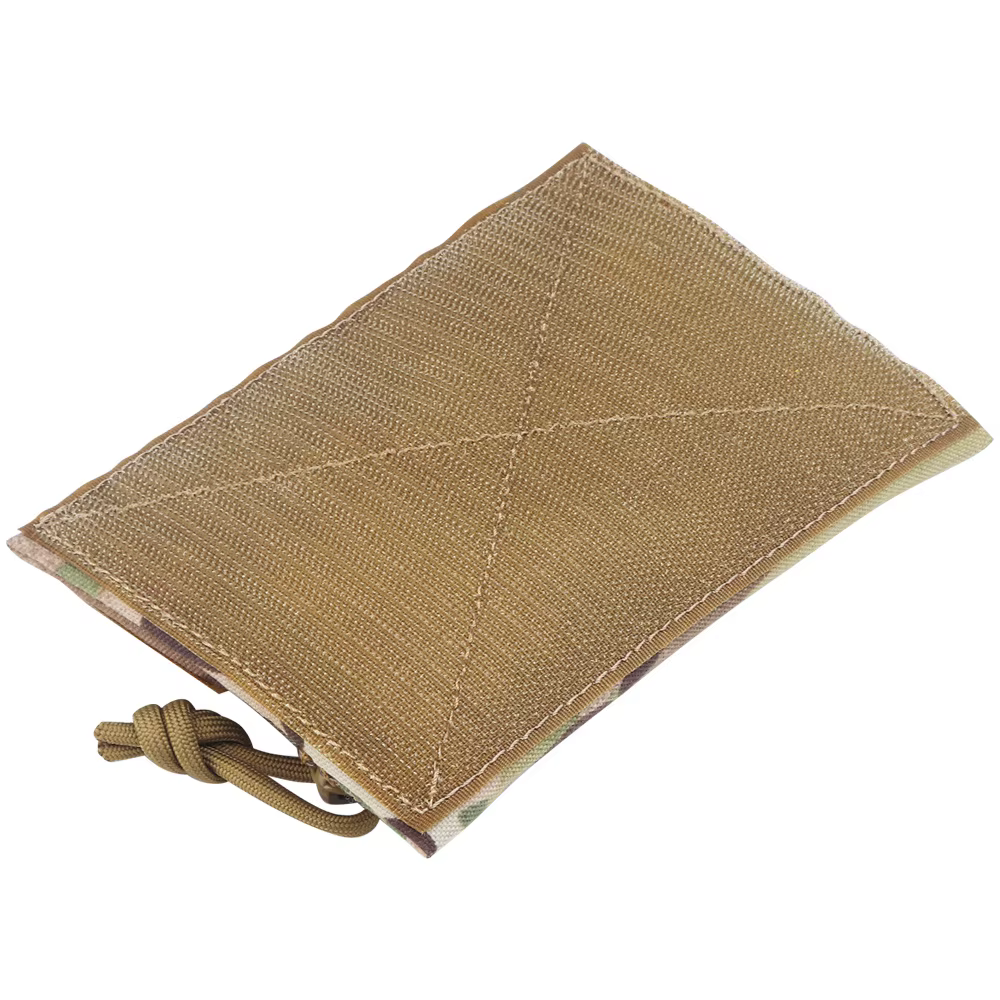 Bolsa táctica camouflage nylon 4x6 pulgadas con gancho bucle - imagen 2