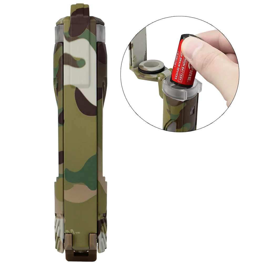 Caja táctica impermeable para baterías CR123, AA y MOLLE - imagen 2