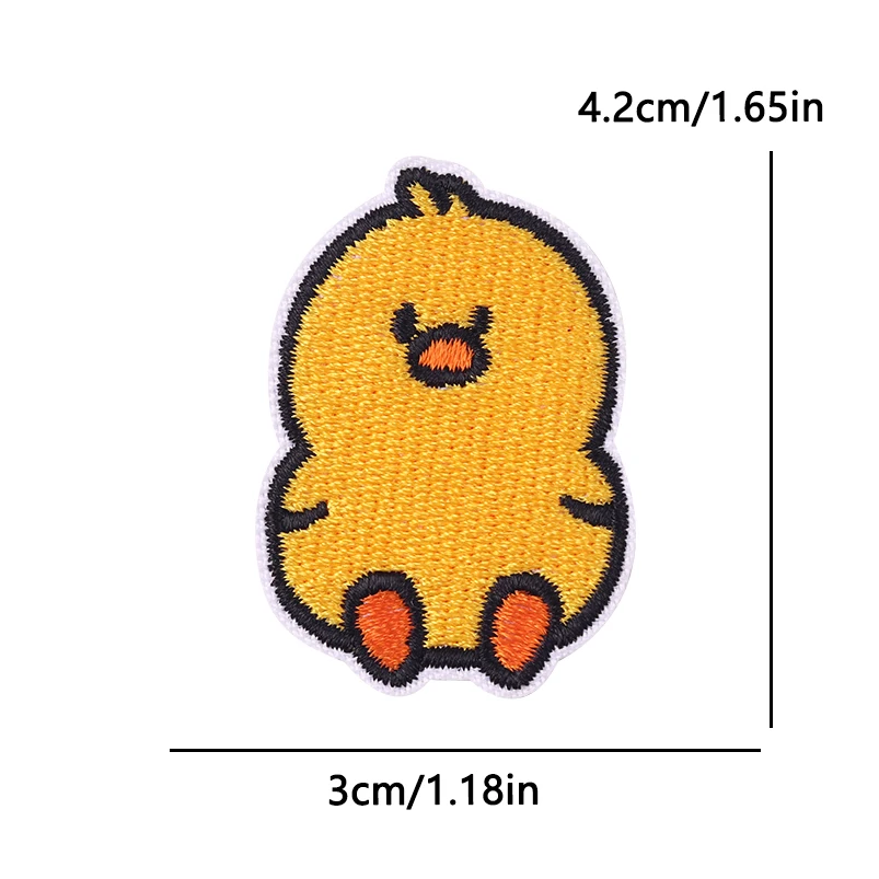 Parche bordado gato tigre oso – para coser o planchar