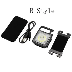 Micro linterna táctica USB recargable camping senderismo