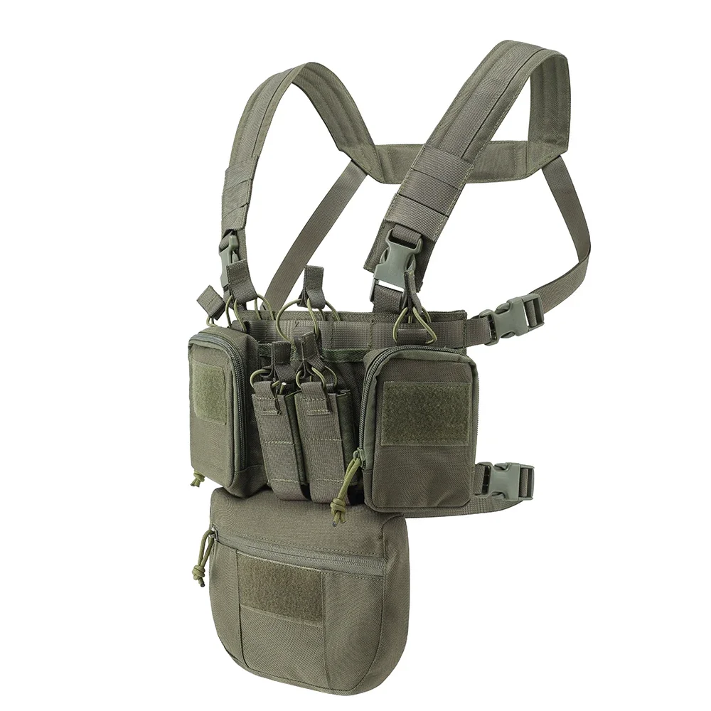 SINAIRSOFT Chaleco Táctico MOLLE para Airsoft y Outdoor - imagen 3