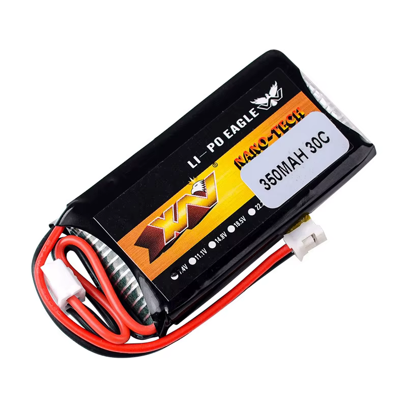 Batería LiPo 2S 7.4V 350mAh 30C rc 1/24 - imagen 3