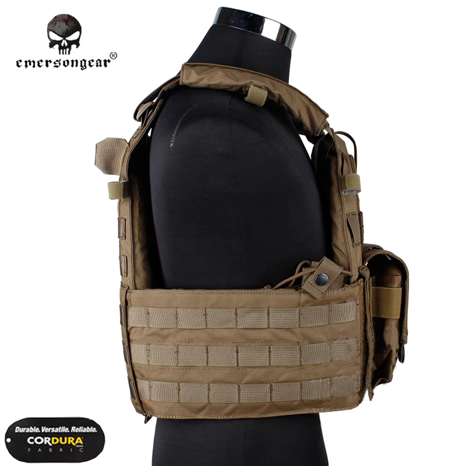 Emersongear Chaleco táctico MOLLE para Airsoft M4 - imagen 5