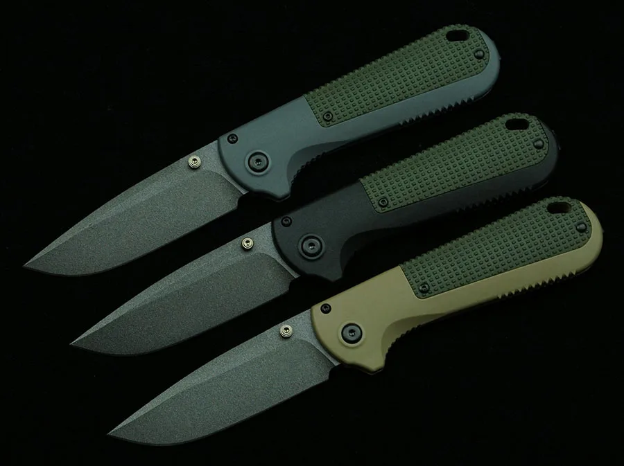 Cuchillo plegable Mark D2 con mango de fibra de nailon