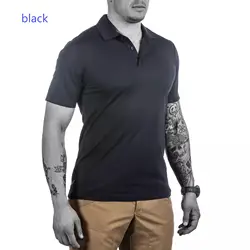 Endure UFR Polo táctico secado rápido Coolmax transpirable manga corta