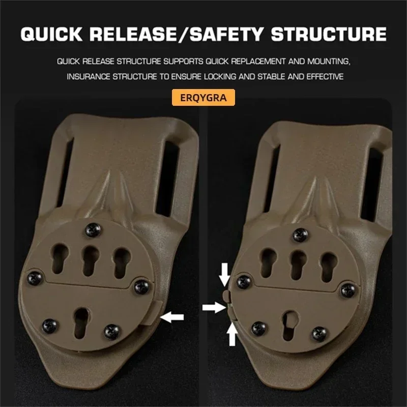 ERQYGRA Sistema de Montaje Táctico G-Code RTI DUTY Nylon Versátil - imagen 2
