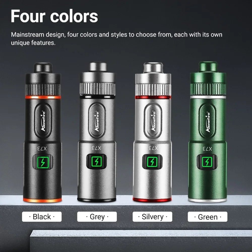 Mini linterna táctica EDC llavero antorcha para camping y emergencia - imagen 2
