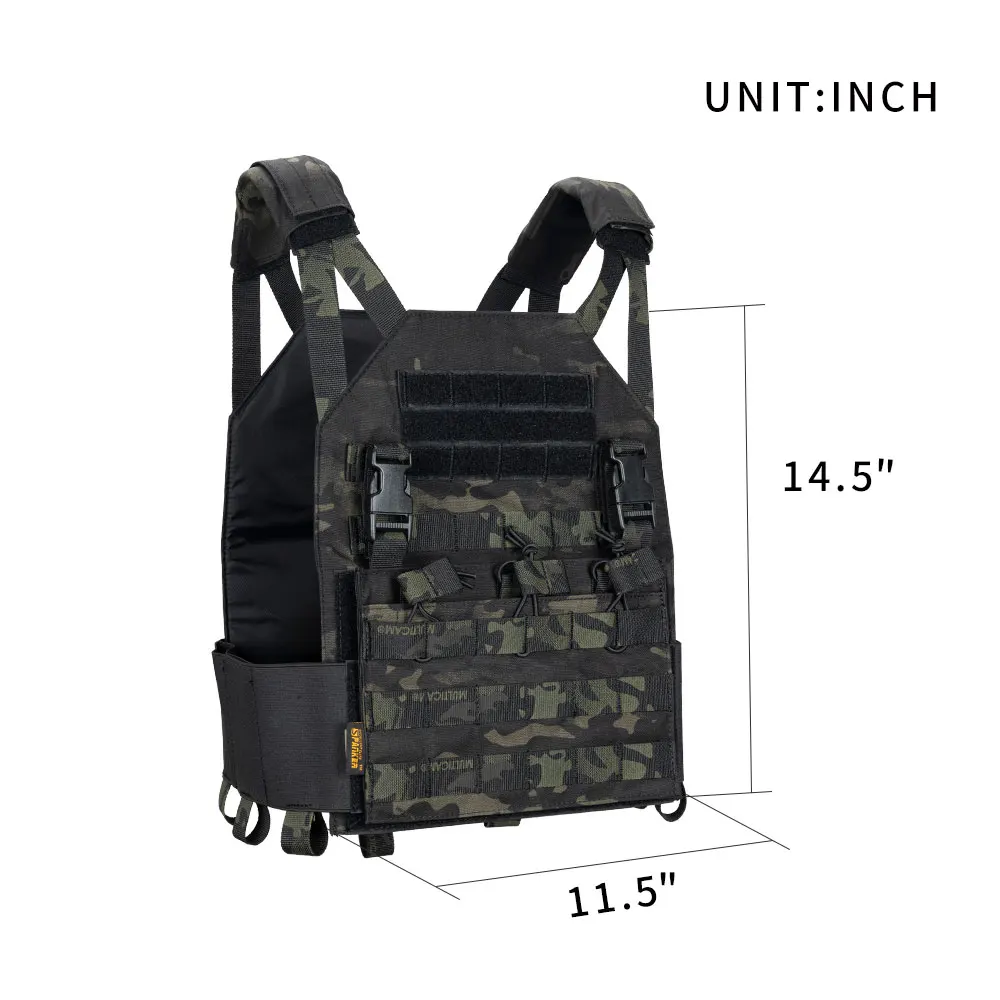 Chaleco con sistema MOLLE lateral