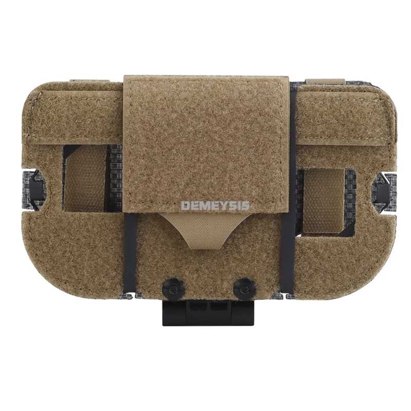 Soporte táctico MOLLE plegable universal para móvil caza y tiro - imagen 3