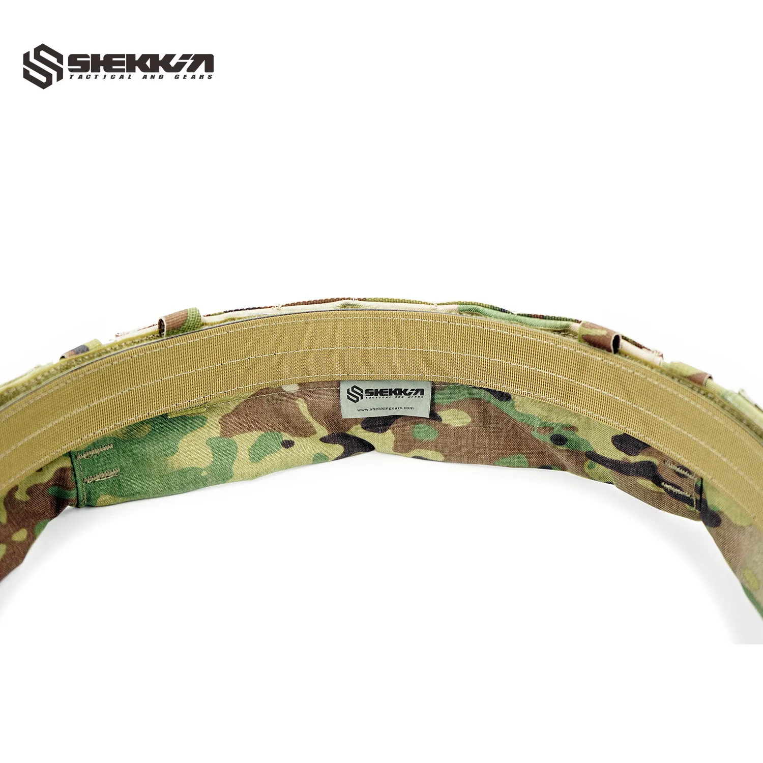 Shekkingears Cinturón táctico MOLLE modular liberación rápida Airsoft - imagen 4