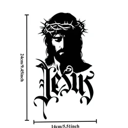 Parche termoadhesivo de Jesús para planchar en ropa y chaquetas