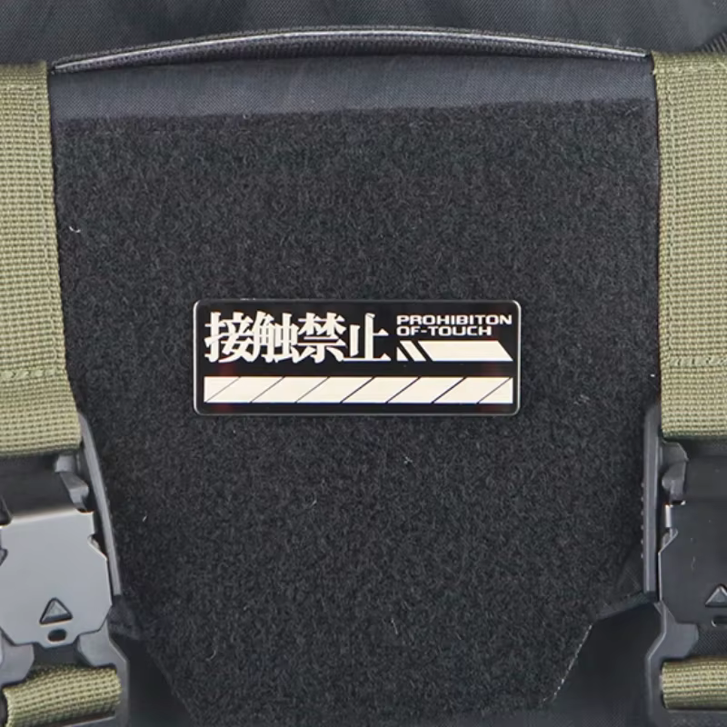 Pack de insignias metálicas tácticas