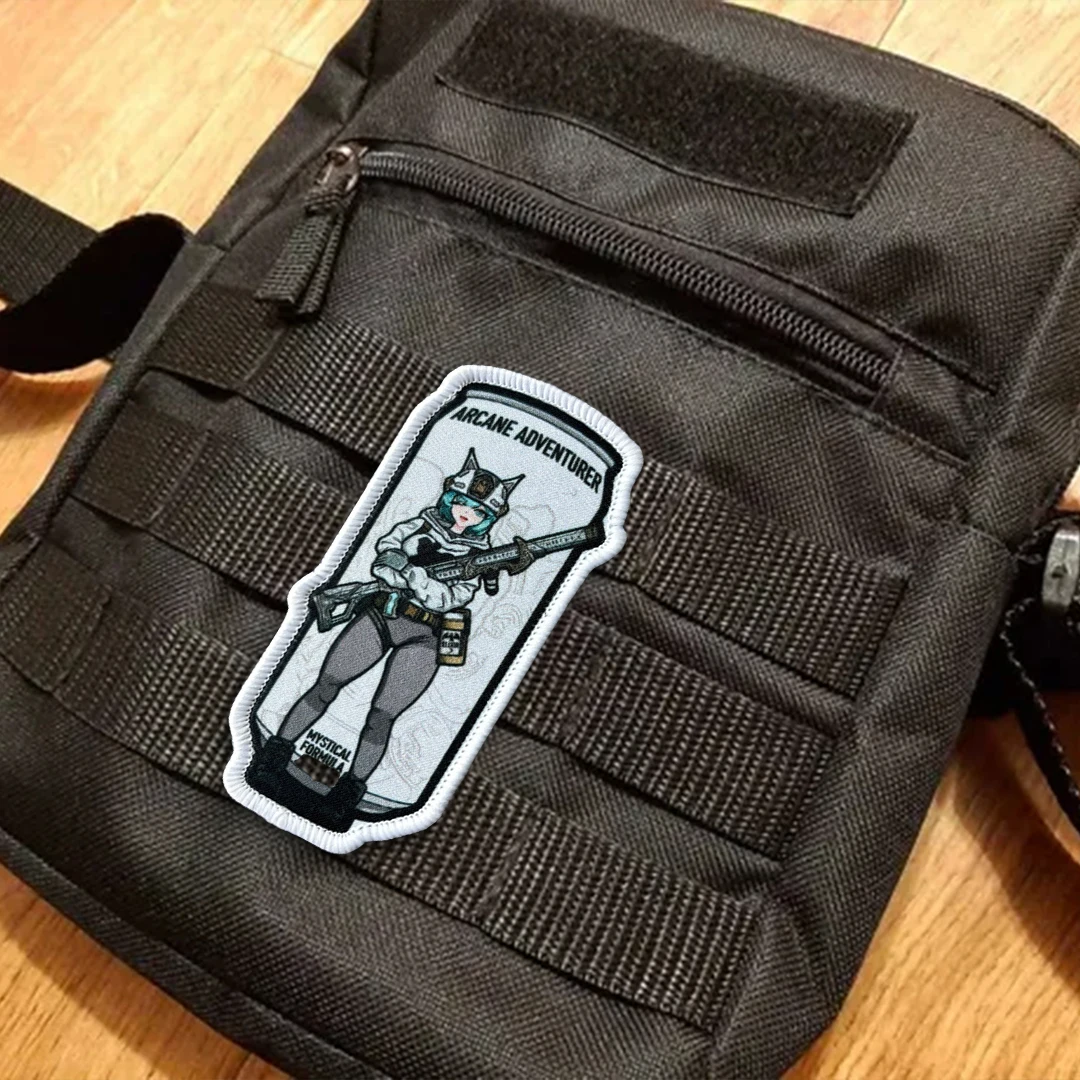 Parche táctico bordado gamer para mochila, insignia coser o planchar - imagen 2