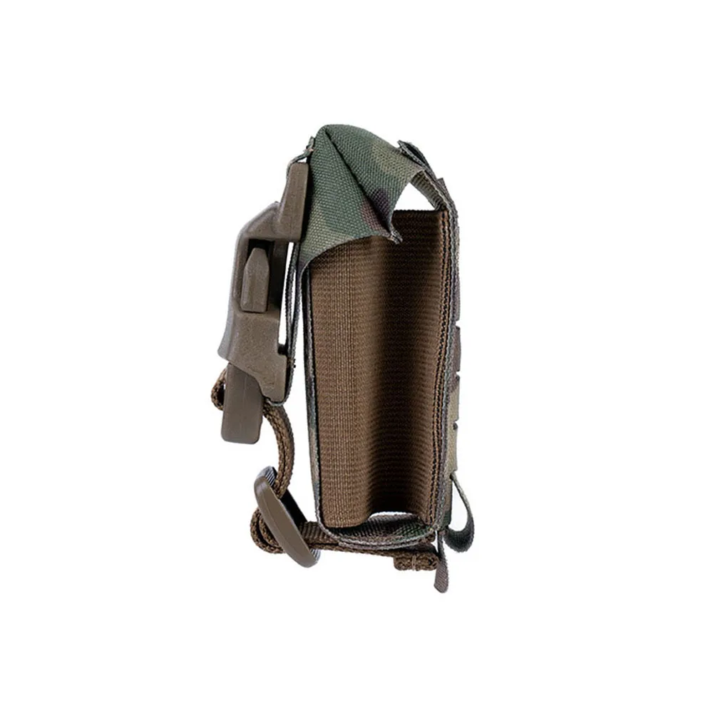 Riñonera táctica MOLLE compacta para granadas flexible airsoft - imagen 4