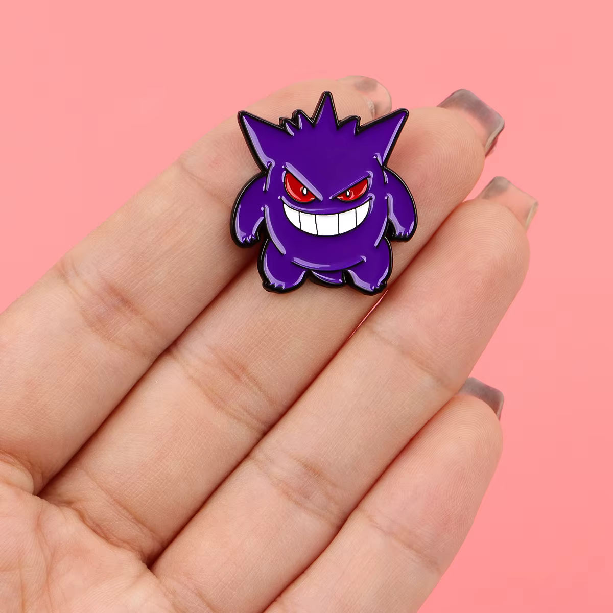 Broches de esmalte anime fantasma para mujer – ropa mochila sombrero - imagen 4