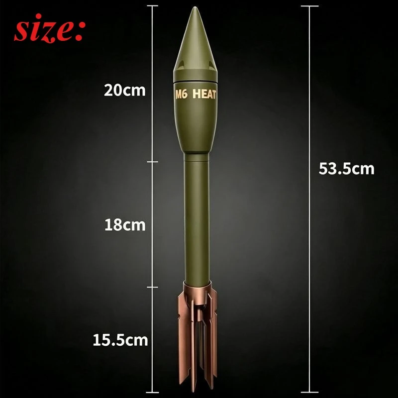 Bazooka de la Segunda Guerra Mundial, impresión 3D DIY decorativo - imagen 5