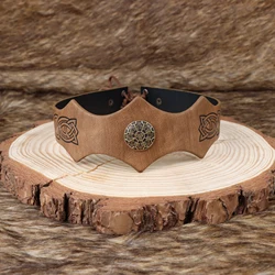 Diadema vikinga Medieval unisex para cosplay y Halloween