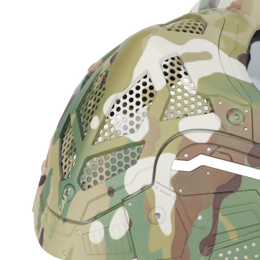 Máscara táctica Cobra serpiente para airsoft, paintball y cosplay - imagen 2
