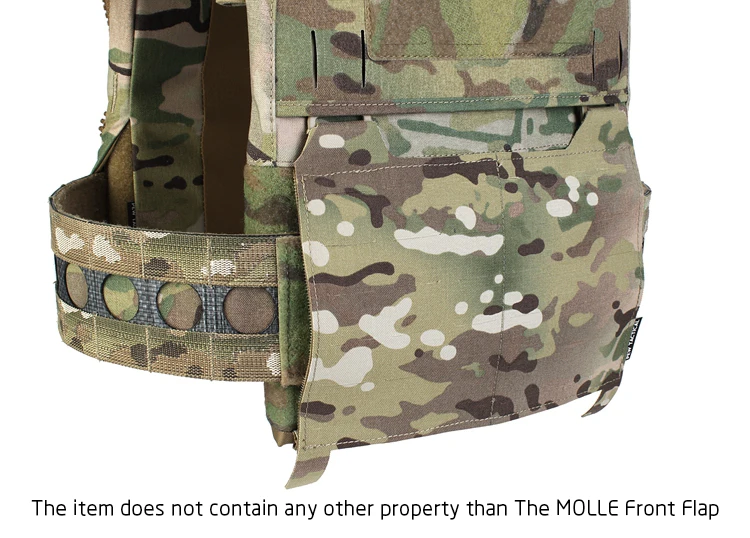 PEW Tactical Ferro Style FCPC solapa frontal MOLLE airsoft - imagen 3