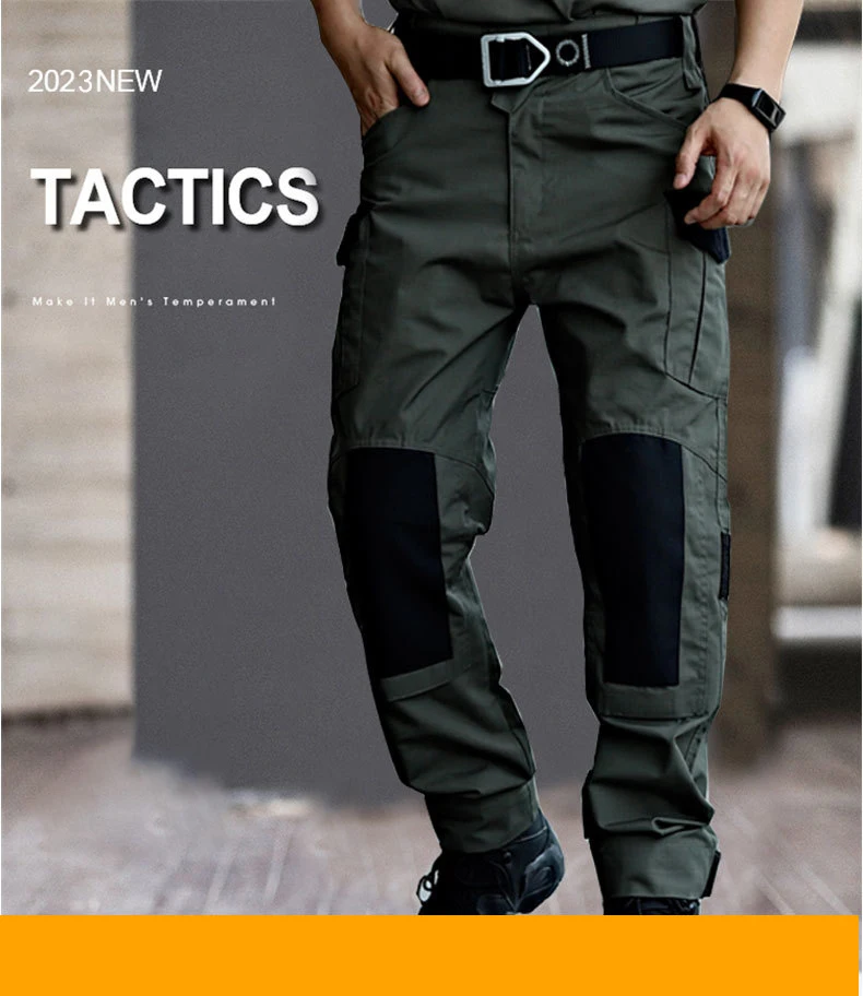 Pantalones tácticos vista frontal