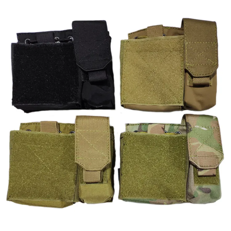 Bolsa preparada para acoplar a chaleco estilo outdoor