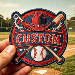 Parche bordado táctico logotipo rayas y chevrons – coser o velcro