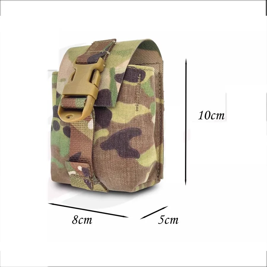 Bolsa táctica MOLLE para cinturón de caza al aire libre resistente - imagen 5