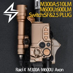 WADSN RAID-X Mira Láser Infrarroja Táctica para Picatinny