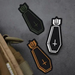 Parche tactico EOD PVC con velcro - insignia militar para uniformes