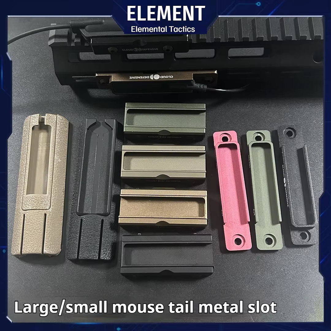 Base montaje táctica LCS metálica para linterna SF con ranura MLOK - imagen 2